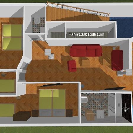 H&H Apartments Im Herzen Der Stadt In Der Lange Strasse Geraeumig Ruhig Mit Kueche Und Esstisch 格赖夫斯瓦尔德 外观 照片